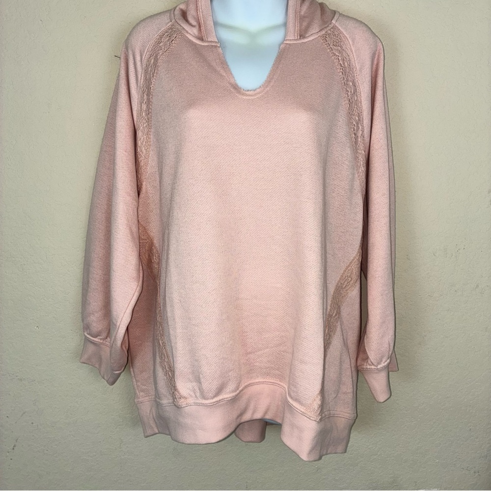 Cato Blush Pink Knit Hoodie